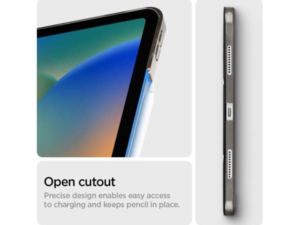Spigen ACS05466, Folio-kotelo, Apple, iPad Pro 11-inch 2022/M2 (4th Gen) iPad Pro 11-inch 2021/M1 (3rd Gen), 27,9 cm (11")