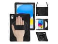 Miniatyrbilde 4 av 4: eSTUFF CHICAGO - Beskyttelsesboks for nettbrett - polykarbonat, silikon - svart - for Apple 10.9-inch iPad (10. generasjon)