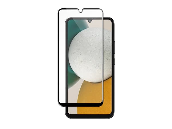 DELTACO SCRN-A34 - Skärmskydd för mobiltelefon - 2.5D - glas - ramfärg svart - för Samsung Galaxy A34 5G