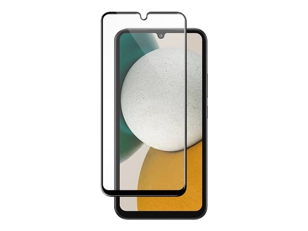 DELTACO SCRN-A34 - Skärmskydd för mobiltelefon - 2.5D - glas - ramfärg svart - för Samsung Galaxy A34 5G