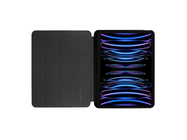 Crong FlexFolio for iPad Pro 11" (2022-2021) / iPad Air 10.9" (5.-4. generasjon) med Apple Pencil Black