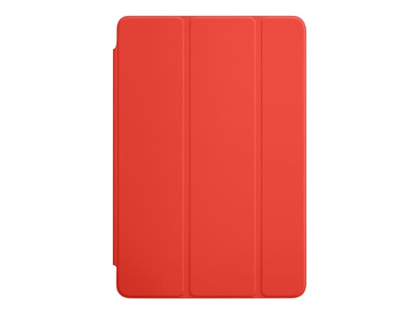 Apple Smart - Skjermdeksel for nettbrett - polyuretan - oransje - for iPad mini 4 (4. generasjon)