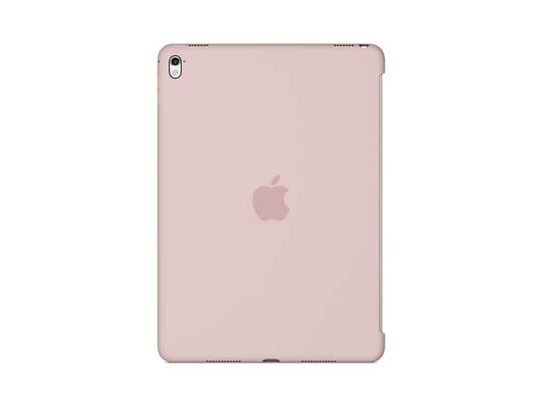 Apple - Bagsidecover til nettbrett - silikon - rosa sand - 9,7" - for 9,7-tommers iPad Pro