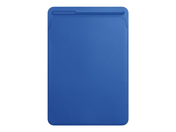 Apple - Beskyttelsesmuffe for nettbrett - lær - elektrisk blå - 10.5"