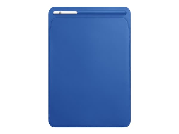 Apple - Beskyttelsesmuffe for nettbrett - lær - elektrisk blå - 10.5"