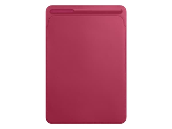 Apple - Beskyttelsesmuffe for nettbrett - lær - fuksiarosa - 10.5"