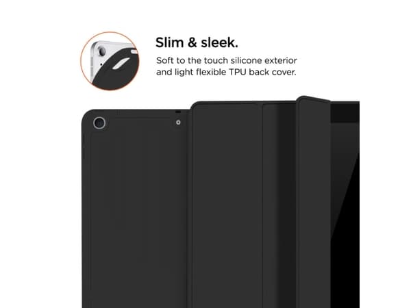 Eiger Storm Stylus 250m deksel iPad 10.2 (2019-21) svart