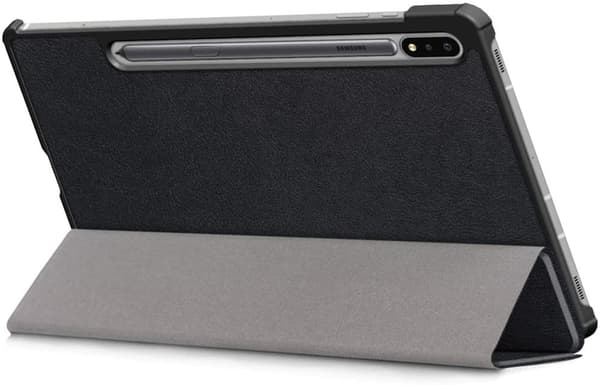 Tri-fold etui med stativfunksjon for Galaxy Tab S7 11"", Svart