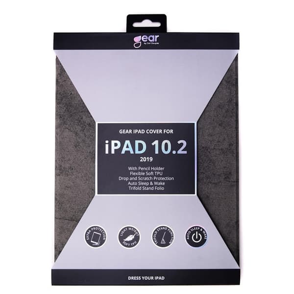 Gear Tablet Cover Grå - iPad 10.2"/10,5" 19/20/21