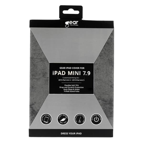 Gear iPadfodral Grå iPad Mini 7,9" 2019 plats för Apple Pencil