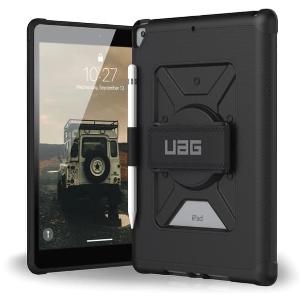 UAG iPad 10.2" 2019 w/handstrop Metropolis BULK Black