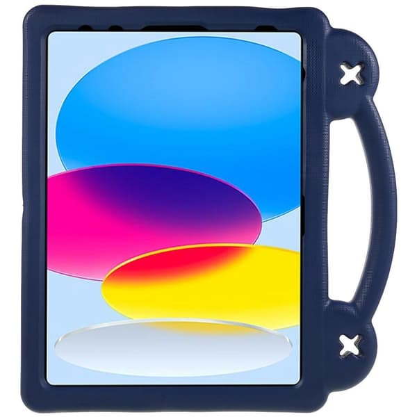 Apple iPad 10.9 2022 Gen 10 Stødsikker EVA-skumstativskal - Marineblå