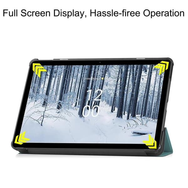 Nokia T21 Tri-fold Stand Wake/Sleep Cover Tablet-kotelo -