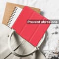 Pikkukuva 5 / 11: Nokia T21 Tri-fold Stand Wake/Sleep Cover Tablet-kotelo - Punainen