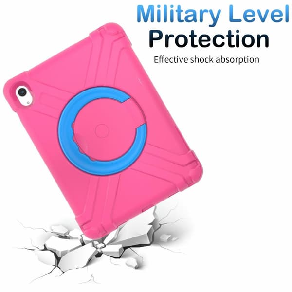 Heavy Duty Armor skal till iPad 10.9 2022 Gen 10 - Rosa