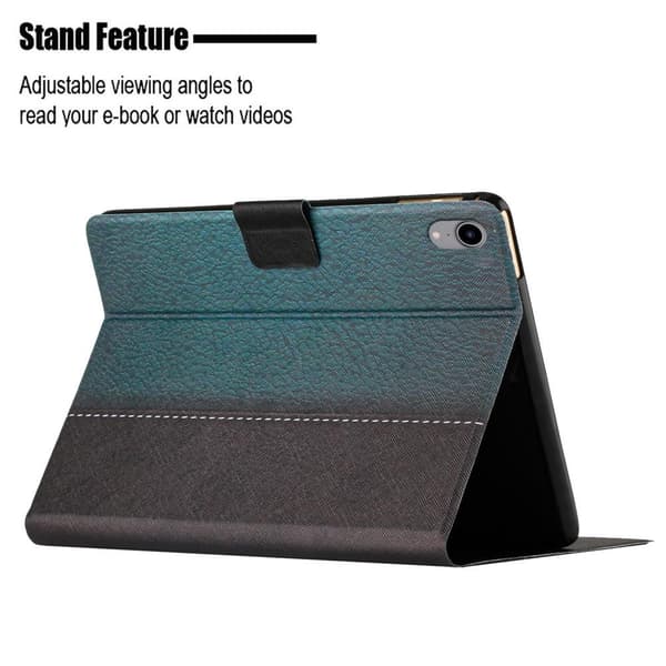 Til iPad 10.9 (2022) Gen 10 Tabletcover Stativetui - Greem