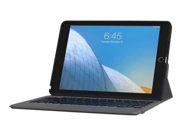 Zagg Rugged Messenger Keyboard Apple Ipad 10.2 Kb Charcoal Nordic