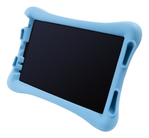 DELTACO silicone case iPad Air 10.9" 4/5gen/Pro 11" 2/3gen, stand,blue