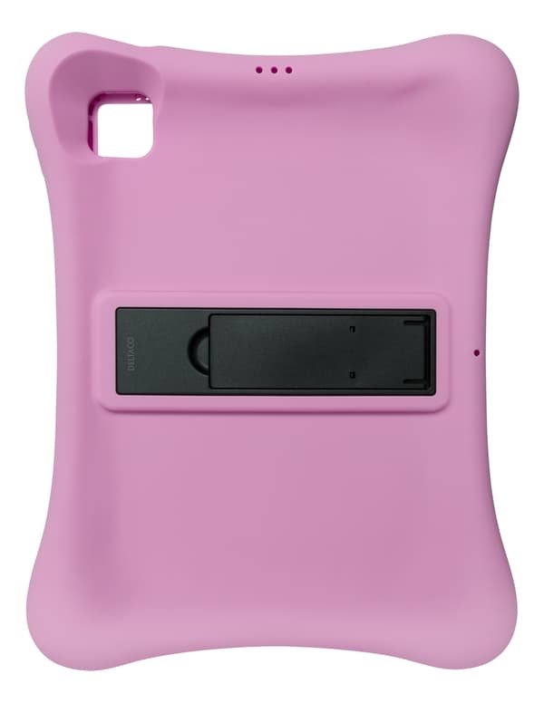 DELTACO silicone case iPad Air 10.9" 4/5gen/Pro 11" 2/3gen, stand,pink
