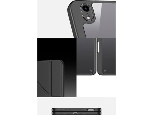 Dux Ducis Dux Ducis Magi nettbrettetui til iPad mini 2021 smart deksel med stativ og oppbevaring for Apple Pencil grå
