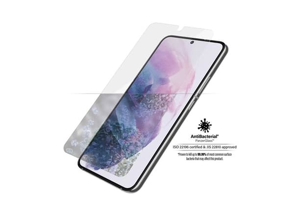 PanzerGlass - Skjermbeskyttelse for mobiltelefon - glass - krystallklar - for Samsung Galaxy S22