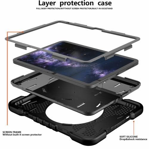 Heavy Duty Armor skal med axelrem Till iPad 10.9 (2022)