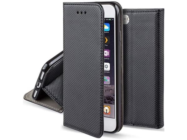 Fonekit BookCase beskyttelsesdeksel, iPhone 14 Pro, svart, 2 kvalitet