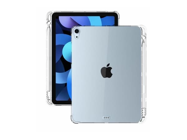 eSTUFF - Beskyttelsesboks for nettbrett - soft, shockproof, 10.9 - termoplast-polyuretan (TPU) - blank - for Apple 10.9-inch iPad Air (4. generasjon,
