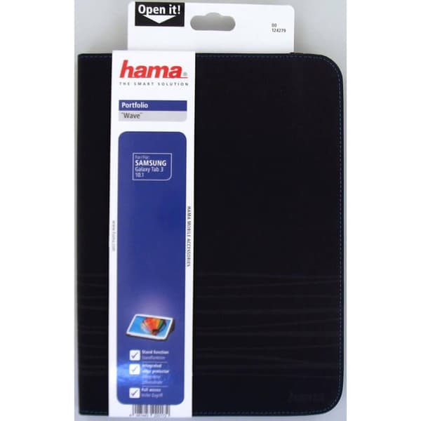 HAMA Tabletstand Samsung Tab3 Wave 10,1" Musta