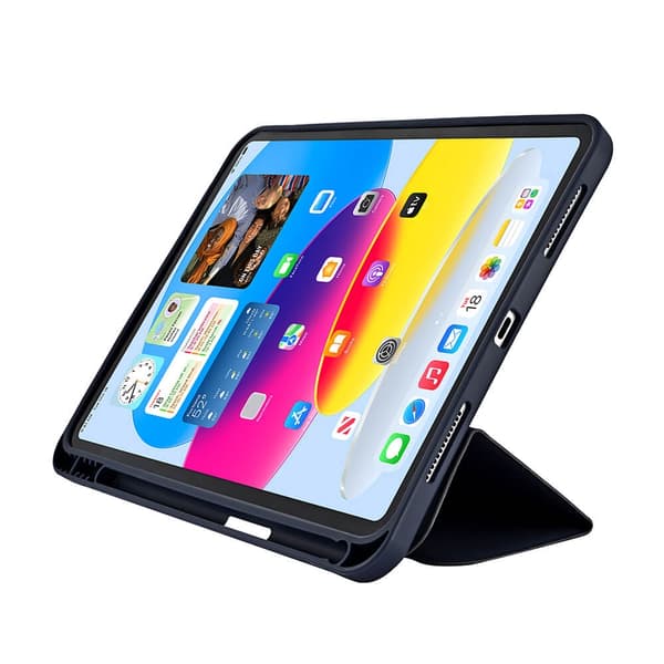 Gear Tablet Cover Pencilpocket Mørkeblå - iPad 10,9" 10th Gen 22, 11" 11th Gen 25