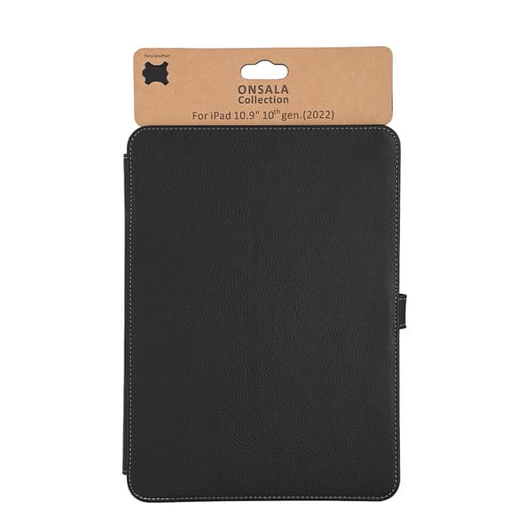 Onsala Tablet Cover Leather Sort - iPad 10,9" 10th Gen 22, 11" 11th Gen 25