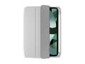 Miniatyrbilde 2 av 5: eSTUFF Miami - Lommebok for nettbrett - polykarbonat, polyuretanlær, termoplast-polyuretan (TPU) - grå, blank - for Apple 10.9-inch iPad (10. generas