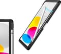 Pikkukuva 3 / 5: Crong Crong PrimeFolio iPad 10.9 (2022) -tablettikotelo jalustalla ja Apple Pencil -latauksella (musta)