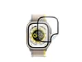 Miniatyrbild 3 av 3: eSTUFF Titan Shield - Skärmskydd för smart klocka - flexible, hybrid - glas - ramfärg svart - för Apple Watch Series 6, Series 7, Series 8
