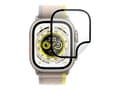 Miniatyrbild 1 av 3: eSTUFF Titan Shield - Skärmskydd för smart klocka - flexible, hybrid - glas - ramfärg svart - för Apple Watch Series 6, Series 7, Series 8