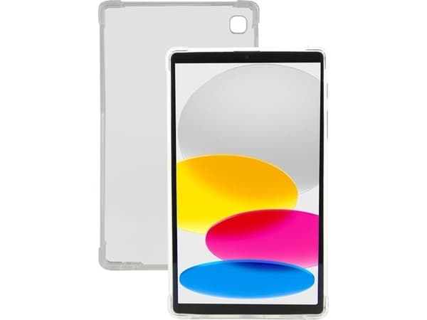 Mobilis R-Series - Takakuori tabletille - vahvistetut reunat - läpinäkyvä - Apple 10.9" iPad (10. sukupolvi) (061018)