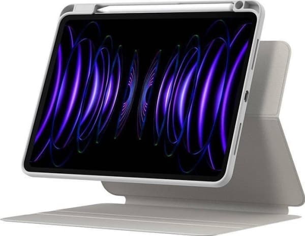 Baseus nettbrettetui Magnetisk beskyttelsesveske for Ipad Pro 12.9 Baseus Minimalist (lys grå)