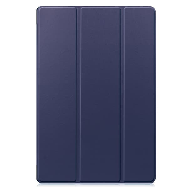Samsung Galaxy Tab S7 Plus/S8 Plus 12.4 Fodral Tri-fold Blå
