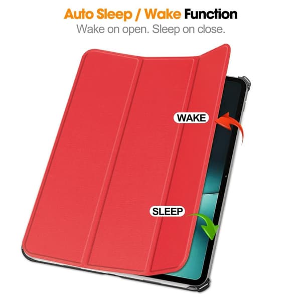 Slim Fit Cover Fodral För OnePlus Pad Auto Wake / Sleep - Röd