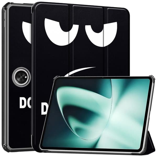 Til OnePlus Pad Trifold Stand Tabletcover-etui - Rør ikke ved mig
