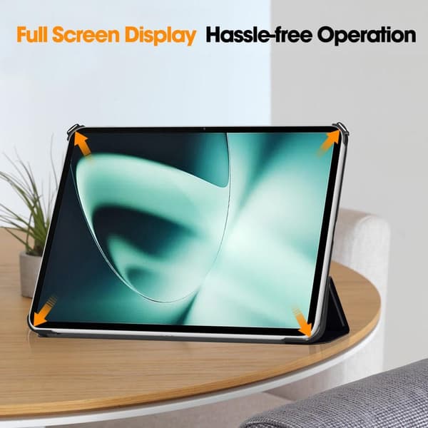 Til OnePlus Pad Trifold Stand Tabletcover-etui - Rør ikke ved mig