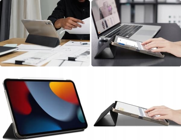 Spigen Smart Fold, Folio, Apple, iPad 10.9-inch 2022 (10th Gen), 27,7 cm (10.9")