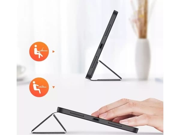 Dux Ducis nettbrettdeksel Dux Ducis Domo-deksel for iPad 10.9'' 2022 (10. generasjon) smart dekselstativ sort