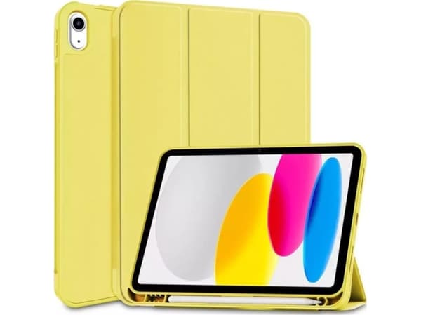 Etui na tablet 4kom.pl Etui na tablet SC Pen do Apple iPad 10.9 2022 YELLOW