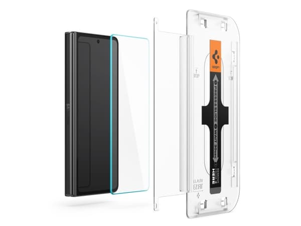 Spigen EZ FIT GLAS.tR, Samsung, Galaxy Z Fold 5, Läpinäkyvä, 1 kpl