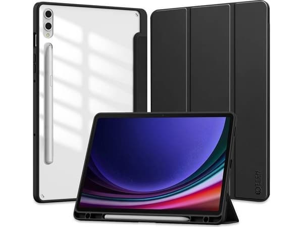 Tech-Protect SC Pen Hybrid Samsung Galaxy Tab S9+ 12.4&quot; X810 / X816B - nettbrettetui i svart