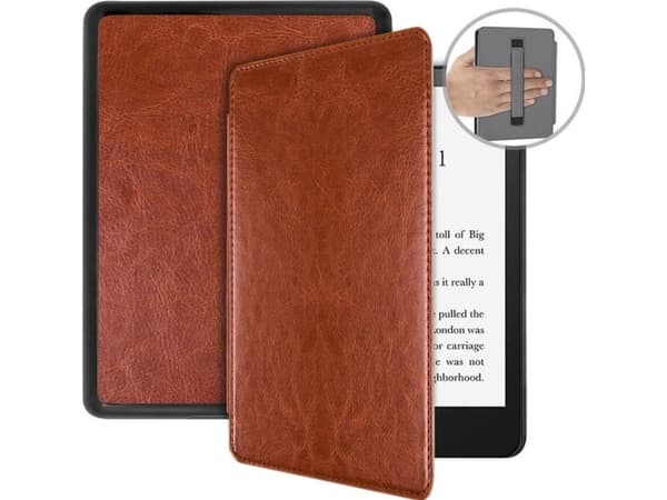 Strado nettbrettetui Strap Case for Kindle Paperwhite 5 (Brun) universal