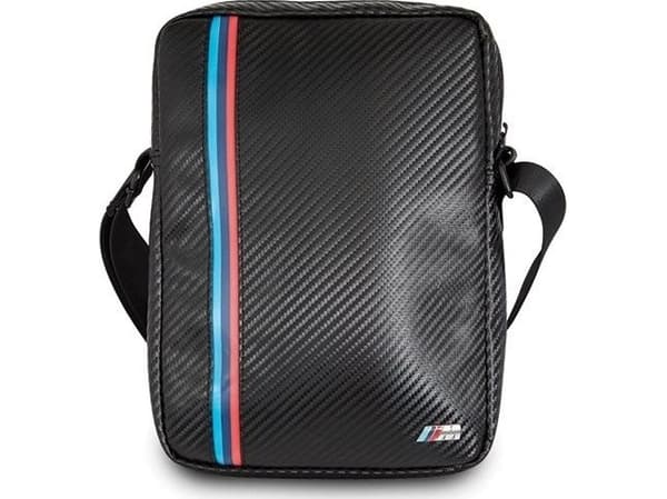 Kotelo tabletille BMW Laukku BMW BMTB8MCPBK Tablet 8" Musta/Musta Carbon/Tricolor Stripe Musta/Musta Carbon/Tricolor Stripe