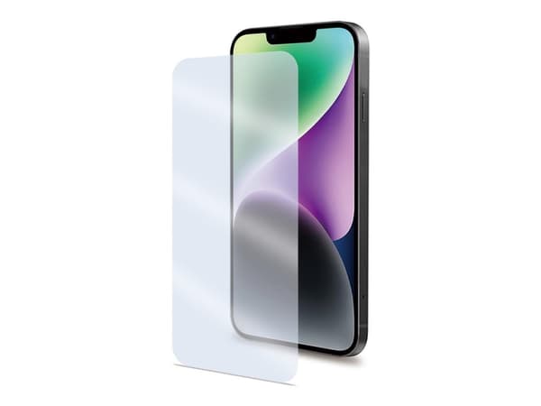 Celly Easy - Skärmskydd för mobiltelefon - glas - för Apple iPhone 15
