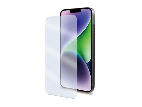 Celly Easy - Skärmskydd för mobiltelefon - glas - för Apple iPhone 15 Plus
